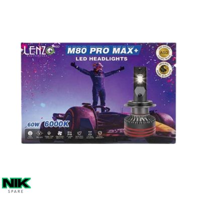 هدلایت لنزو M80 PRO MAX+ 6000K Lenzo